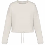 Cropped Damen Sweater bedrucken NS429 Bio Oversized XS-XL — Produktfoto 9