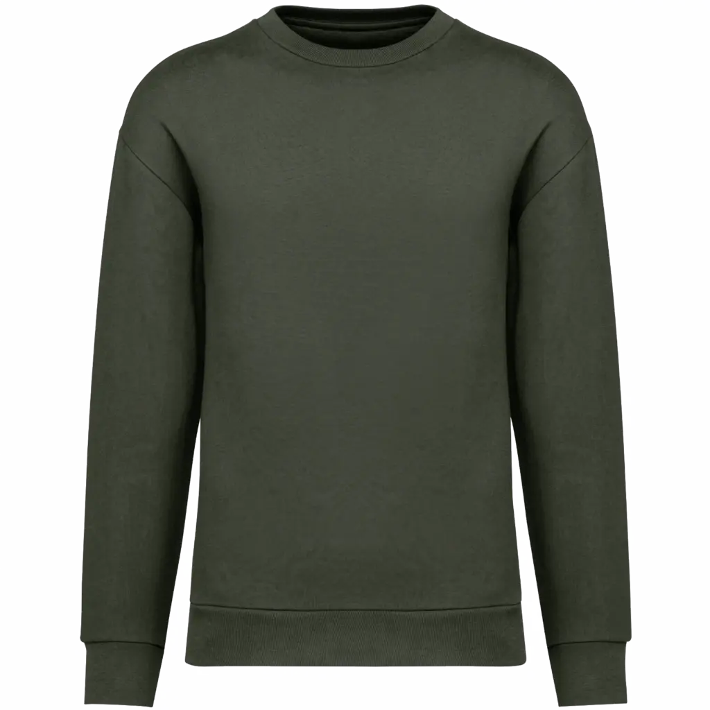 Custom NS435 Organic Cotton Brushed Fleece Sweater XXS-3XL — product photo 9