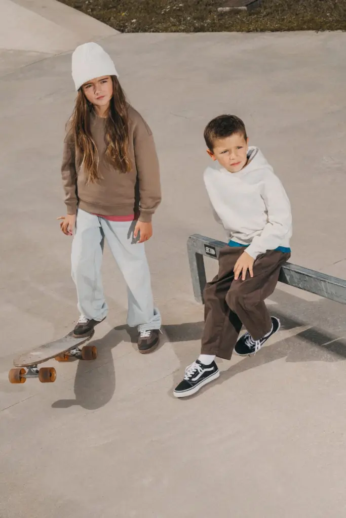 Custom Kids Cropped Organic Cotton Sweater NS437 4-14 Years — product photo 9