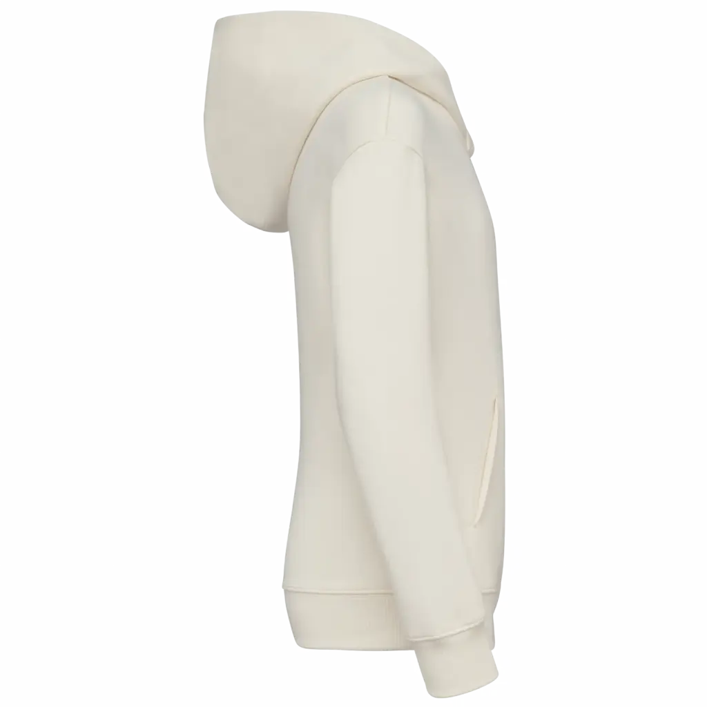 PS_NS438-S_IVORY - Hidalgo-werbeartikel Ecologische oversized kindersweater met capuchon, ivory — productfoto 7
