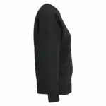 PS_NS439-S_BLACK - Hidalgo-werbeartikel Ecologische dames sweater met ronde hals en verlaagde schouders, black — productfoto 6