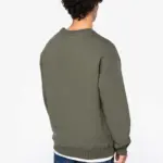 Ecologische oversized uniseks sweater met ronde hals — productfoto 4
