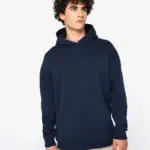 Ecologische uniseks oversized sweater met capuchon — productfoto 2