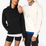 Ecologische uniseks sweater met capuchon