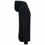 Duurzame uniseks oversized verwassen sweater met capuchon, washed black — productfoto 5