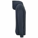Duurzame uniseks oversized verwassen sweater met capuchon, washed navy blue — productfoto 6