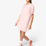 Ecologische verwassen T-shirtjurk — productfoto 2