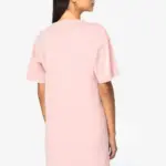 Ecologische verwassen T-shirtjurk — productfoto 4
