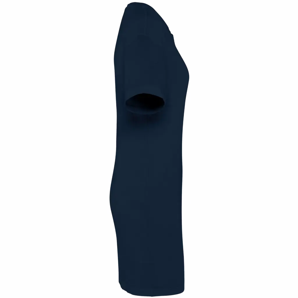 PS_NS5000-S-2_WASHEDNAVYBLUE - Hidalgo-werbeartikel Ecologische verwassen T-shirtjurk, washed navy blue — productfoto 7