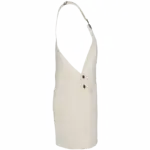 Ecologische salopettejurk, ivory — productfoto 5