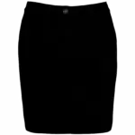 Ecologische damesrok, black — productfoto 6