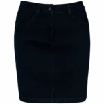 Ecologische damesrok, navy blue — productfoto 7