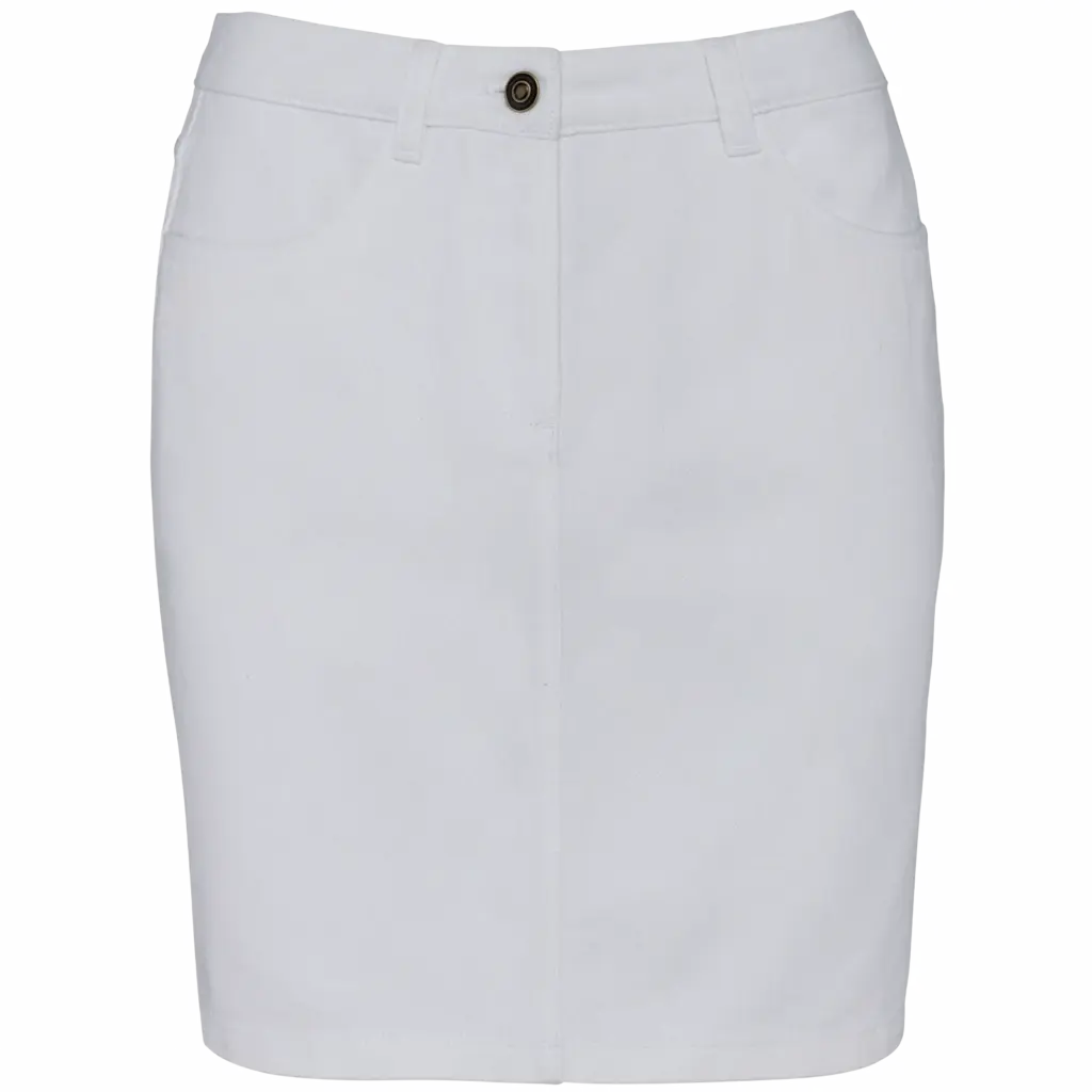 Ecologische damesrok, white — productfoto 9