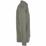 Ecologisch verwassen herenoverhemd, washed pale khaki — productfoto 9