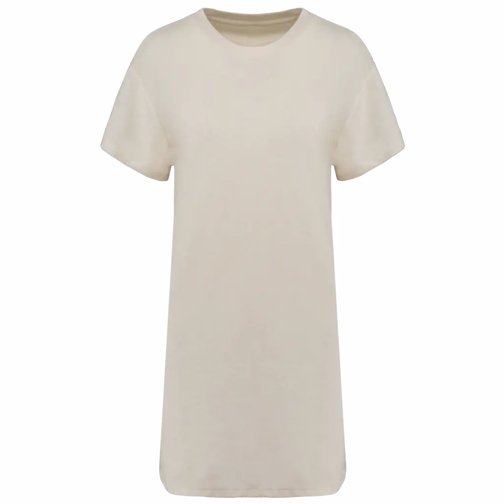 T-Shirt-Kleid bedrucken NS5028 Bio-Frottee XS S M L XL — Produktfoto 6