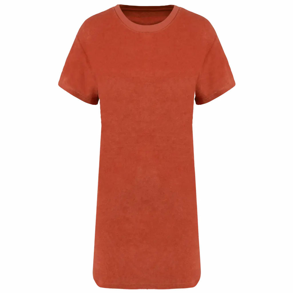 T-Shirt-Kleid bedrucken NS5028 Bio-Frottee XS S M L XL — Produktfoto 8