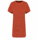 T-Shirt-Kleid bedrucken NS5028 Bio-Frottee XS S M L XL — Produktfoto 8