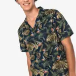 Herenoverhemd met Hawaïaanse print