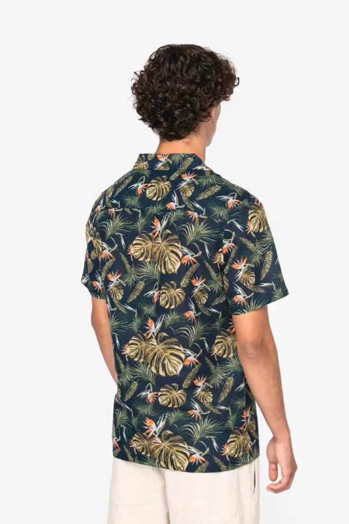 Herenoverhemd met Hawaïaanse print — productfoto 3