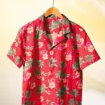 Herenoverhemd met Hawaïaanse print — productfoto 4