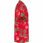 Herenoverhemd met Hawaïaanse print, red hawaiian — productfoto 6