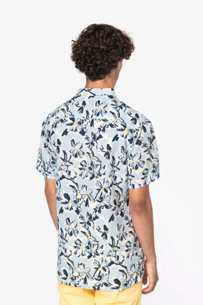 Herenoverhemd met plantenmotief — productfoto 3