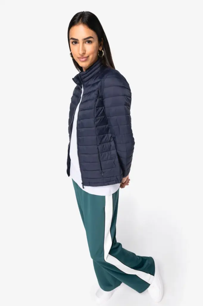 NS6001-2_2023 - Hidalgo-werbeartikel Ecologische lichte donsjekker voor dames — productfoto 2