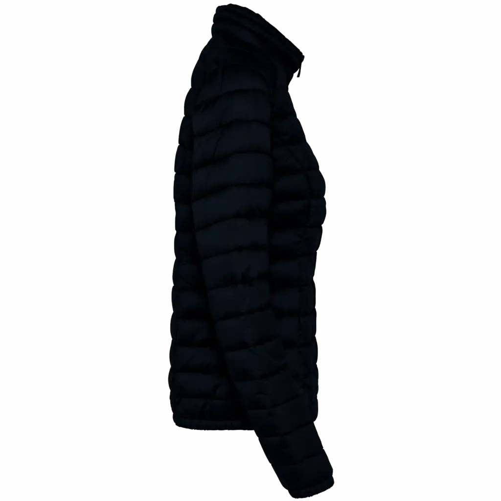 PS_NS6001-S-2_BLACK - Hidalgo-werbeartikel Ecologische lichte donsjekker voor dames, black — productfoto 5