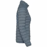 PS_NS6001-S-2_MINERALGREY - Hidalgo-werbeartikel Ecologische lichte donsjekker voor dames, mineral grey — productfoto 6