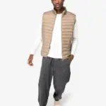 Ecologische lichte bodywarmer voor heren — productfoto 2