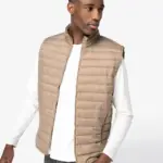 Ecologische lichte bodywarmer voor heren — productfoto 3
