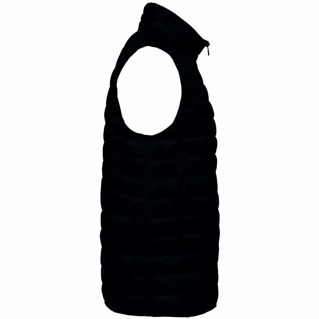 PS_NS6005-S-2_BLACK - Hidalgo Ecologische lichte bodywarmer voor heren, black — productfoto 5