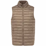 Ecologische lichte bodywarmer voor heren, driftwood — productfoto 7