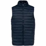 Ecologische lichte bodywarmer voor heren, navy blue — productfoto 10