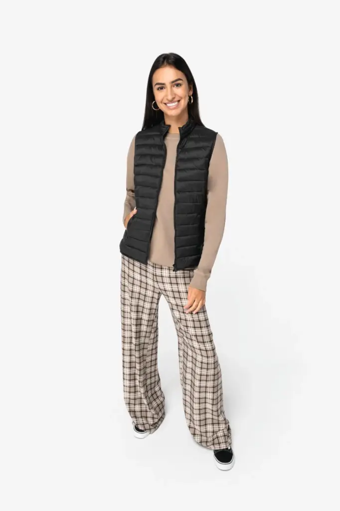 NS6006_2023 - Hidalgo Ecologische lichte bodywarmer voor dames — productfoto 2