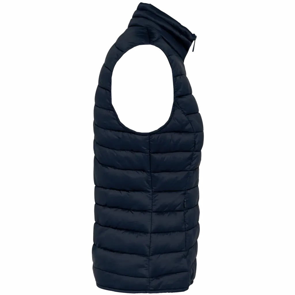 PS_NS6006-S-2_NAVYBLUE - Hidalgo Ecologische lichte bodywarmer voor dames, navy blue — productfoto 9