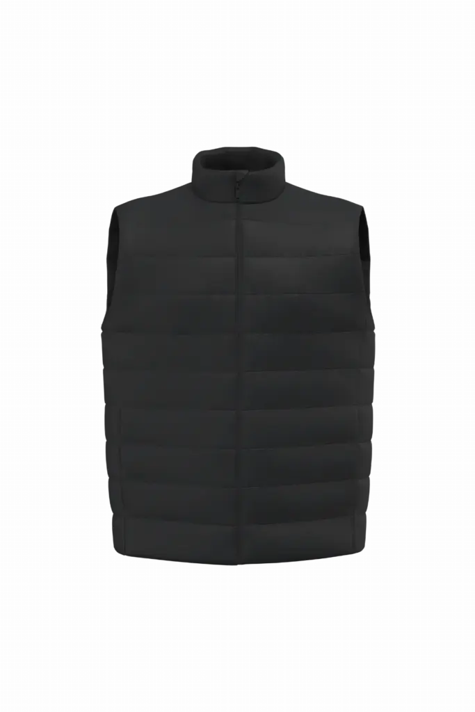 NS6007 - Duurzame gewatteerde herenbodywarmer, black