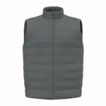 NS6007 - Duurzame gewatteerde herenbodywarmer, iron grey — productfoto 3