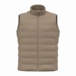 NS6008 - Duurzame gewatteerde damesbodywarmer, driftwood — productfoto 2