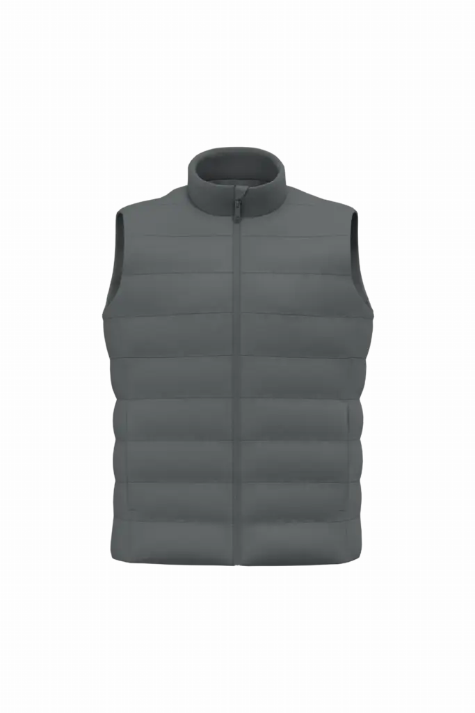 NS6008 - Duurzame gewatteerde damesbodywarmer, iron grey — productfoto 3