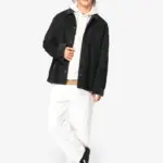 Ecologisch ribfluweel herenjasje — productfoto 2