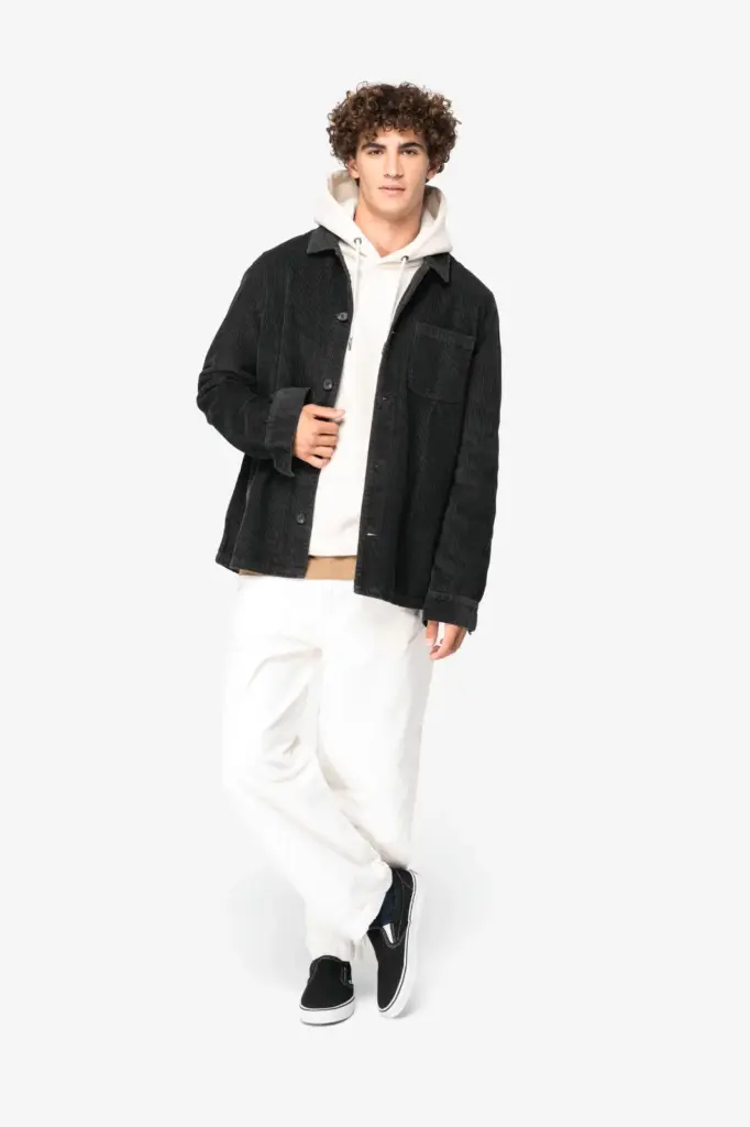 NS603_2024 - Hidalgo-werbeartikel Ecologisch ribfluweel herenjasje — productfoto 2