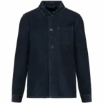 Ecologisch ribfluweel herenjasje, washed navy blue — productfoto 8