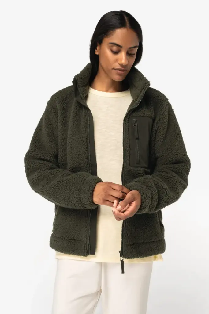 Ecologisch uniseks sherpa jack — productfoto 3
