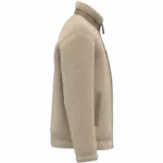 Ecologisch uniseks sherpa jack, wet sand / driftwood — productfoto 7