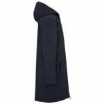 Ecologisch waterdicht uniseks jasje met sherpavoering, navy blue — productfoto 6
