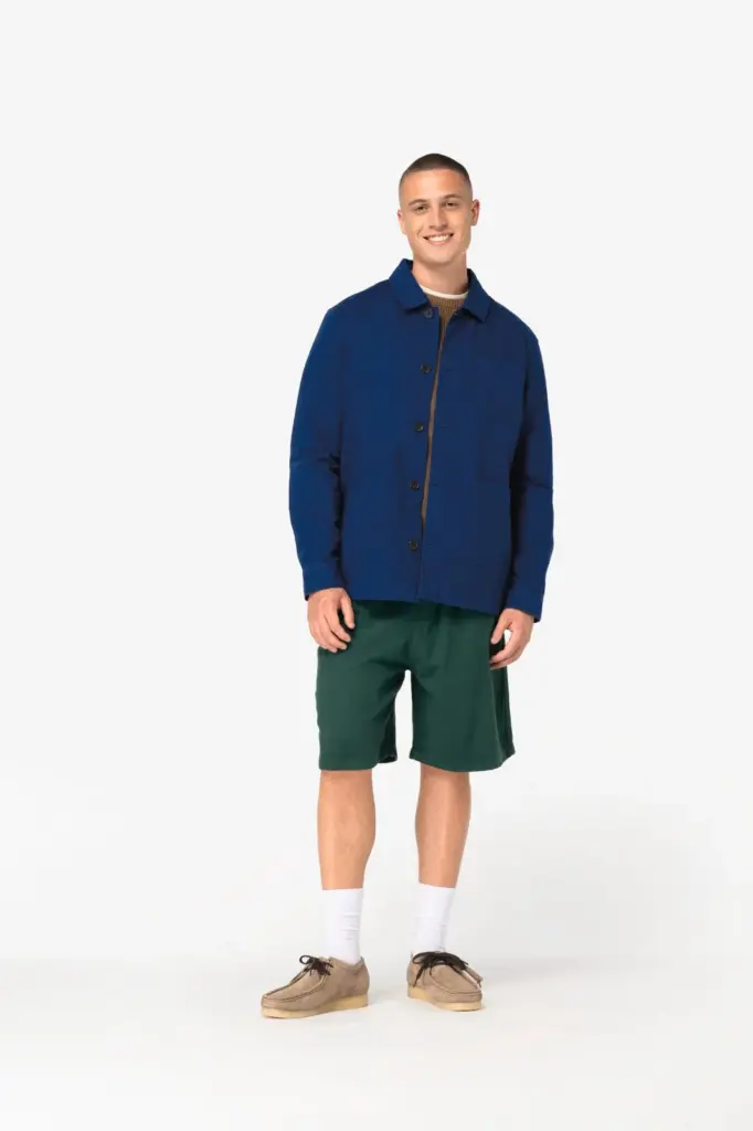 Verwassen ecologische uniseks workerjack — productfoto 2