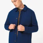 Verwassen ecologische uniseks workerjack — productfoto 3