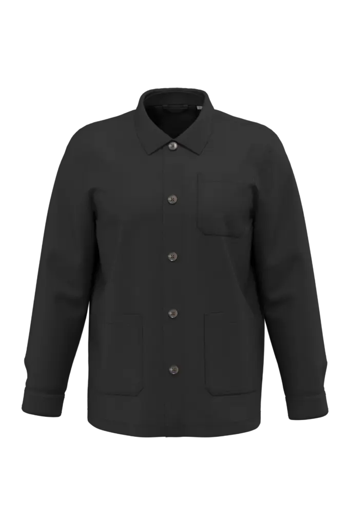 Printed Worker Jacket NS611 Washed Organic Cotton S-3XL — product photo 10