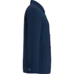 Verwassen ecologische uniseks workerjack, washed indigo — productfoto 6